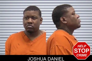 Joshua Daniel mugshot