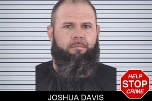 Joshua Davis mugshot