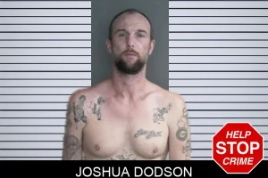 Joshua Dodson mugshot