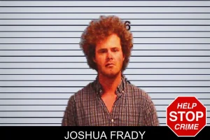 Joshua Frady mugshot