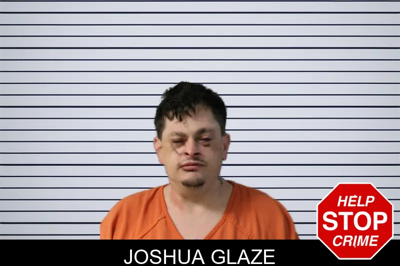 Joshua Glaze mugshot