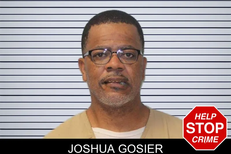 Joshua Gosier mugshot