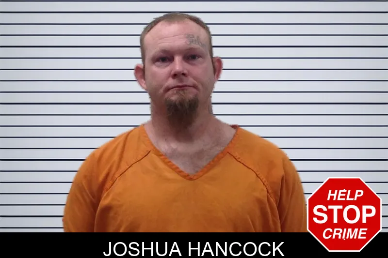 Joshua Hancock mugshot