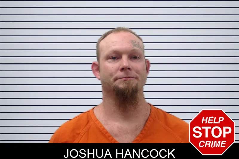 Joshua Hancock mugshot
