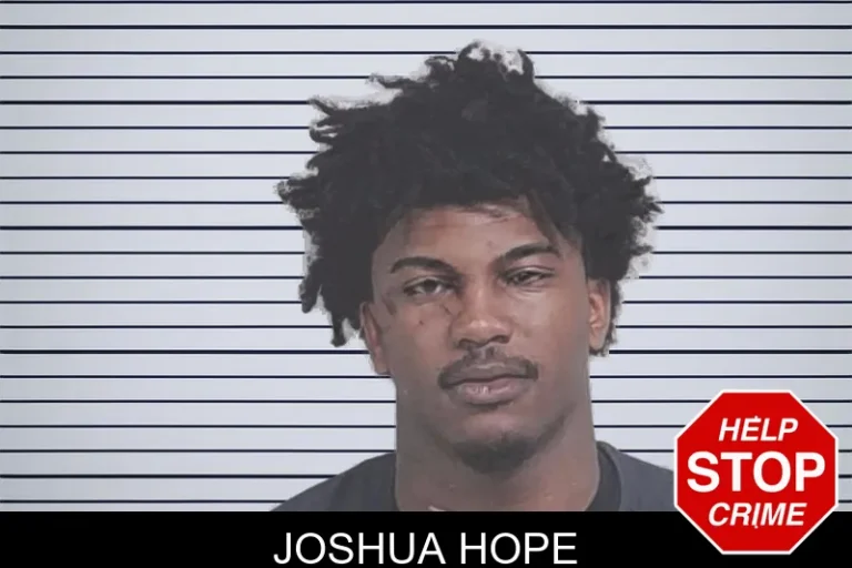 Joshua Hope mugshot – Lowndes County , Georgia Joshua Hope