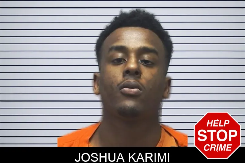Joshua Karimi mugshot
