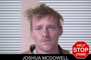 Joshua McDowell mugshot