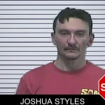 Joshua Styles mugshot