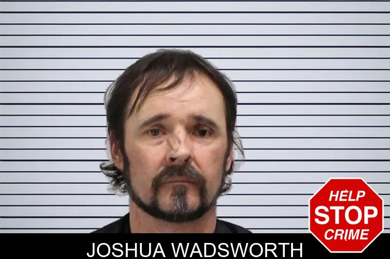 Joshua Wadsworth mugshot