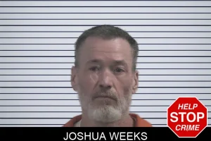 Joshua Weeks mugshot