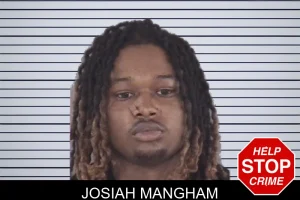 Josiah Mangham mugshot