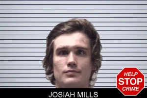 Josiah Mills mugshot