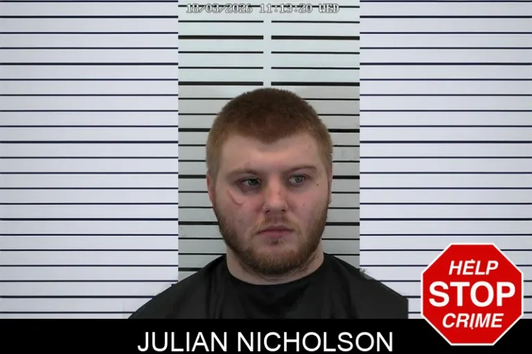 Julian Nicholson mugshot – Hart County , Georgia Julian Nicholson