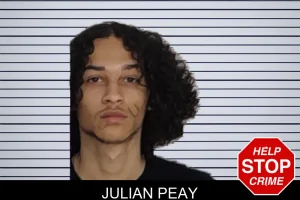 Julian Peay mugshot