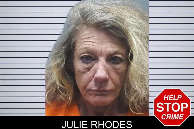 Julie Rhodes mugshot