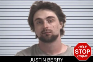 Justin Berry mugshot