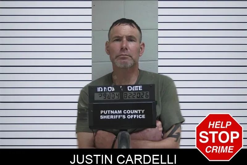 Justin Cardelli mugshot
