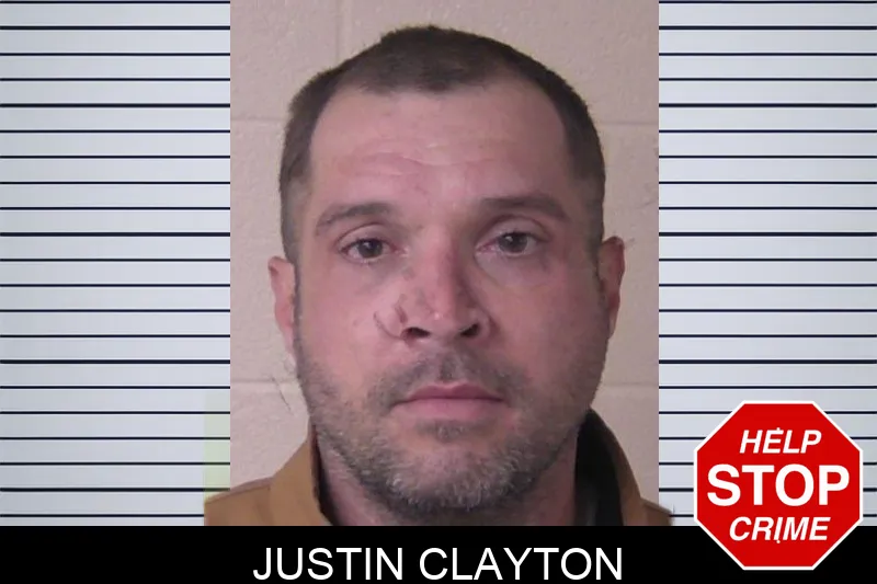 Justin Clayton mugshot