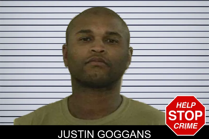 Justin Goggans mugshot