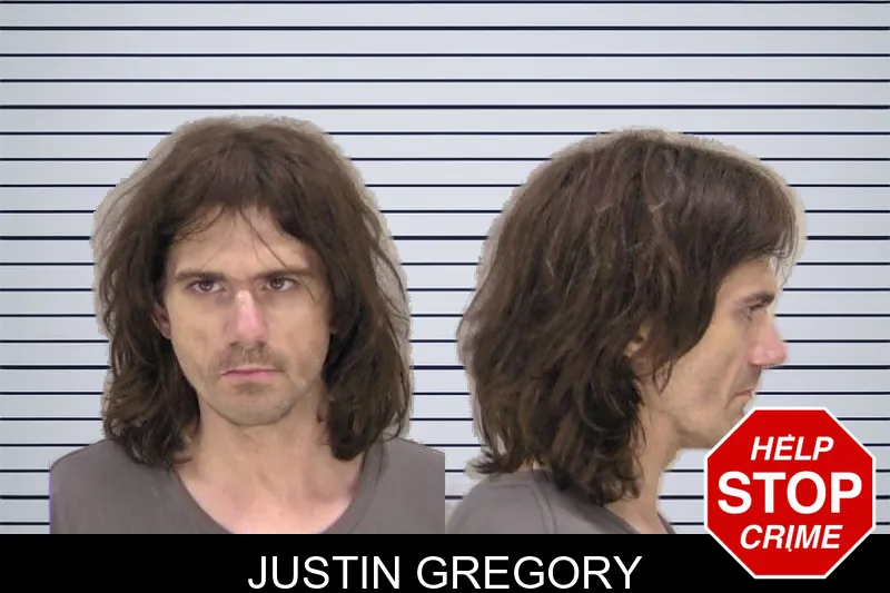 Justin Gregory mugshot