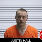 Justin Hall mugshot