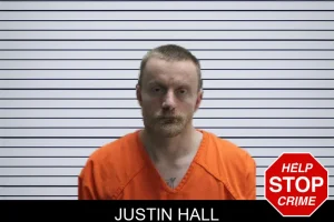 Justin Hall mugshot