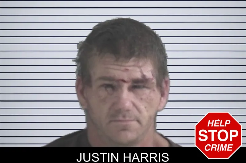 Justin Harris mugshot