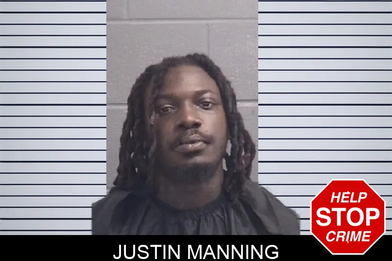 Justin Manning mugshot