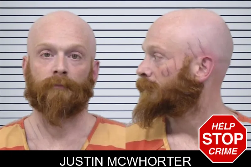 Justin McWhorter mugshot