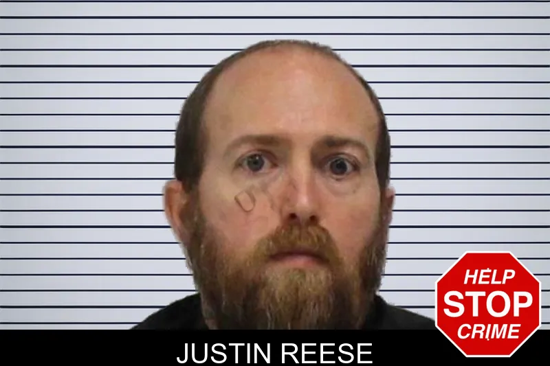 Justin Reese mugshot