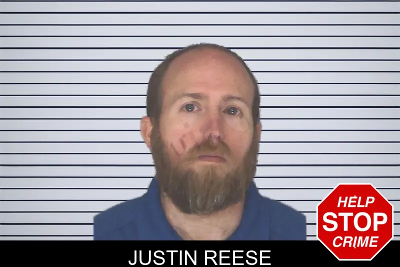 Justin Reese mugshot