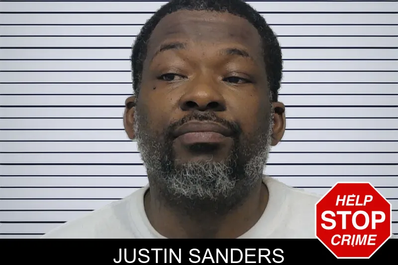 Justin Sanders mugshot