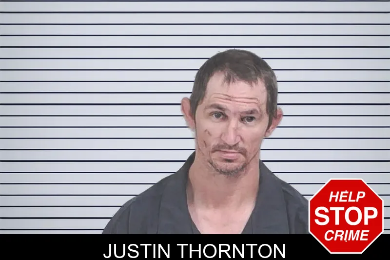Justin Thornton mugshot