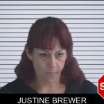Justine Brewer mugshot