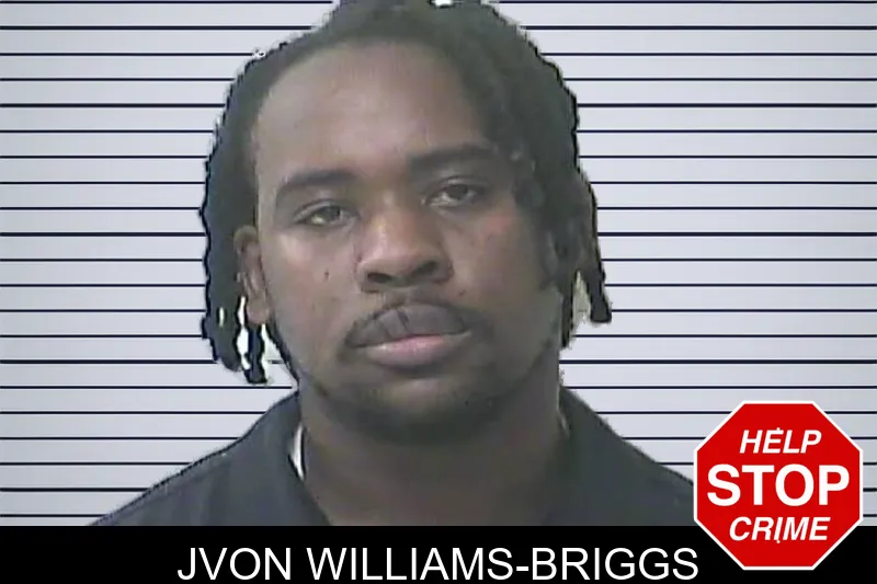 Jvon Williams-Briggs mugshot
