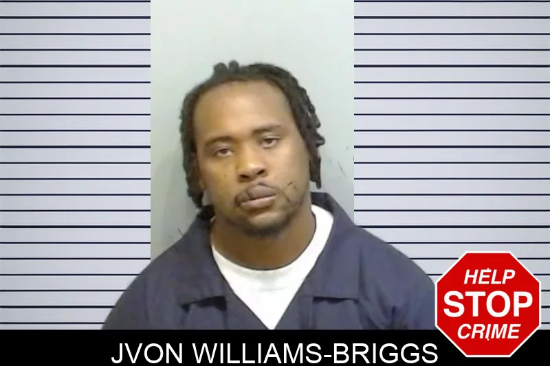Jvon Williams-Briggs mugshot
