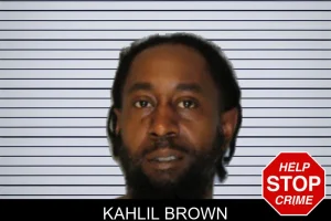 Kahlil Brown mugshot