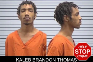 Kaleb Brandon Thomas mugshot