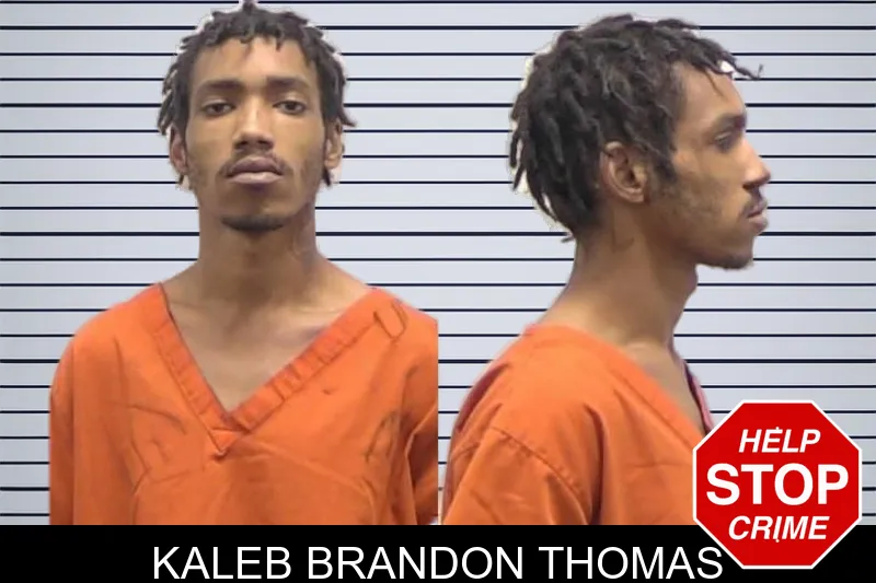 Kaleb Brandon Thomas mugshot