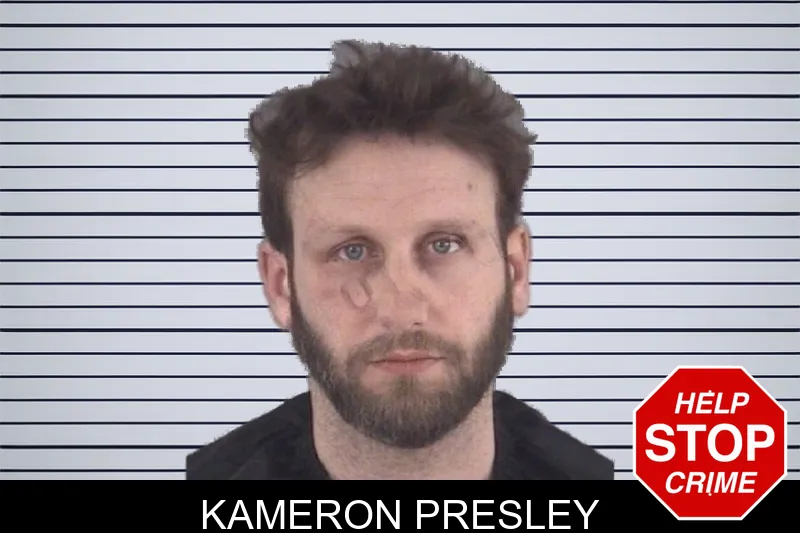 Kameron Presley mugshot