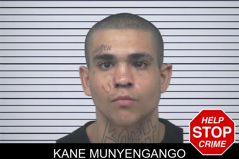 Kane Munyengango mugshot