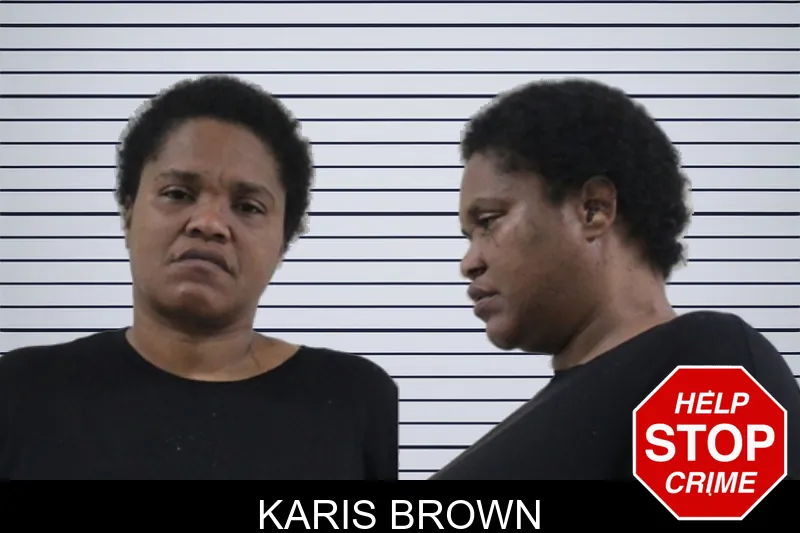 Karis Brown mugshot