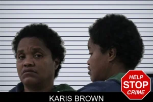Karis Brown mugshot