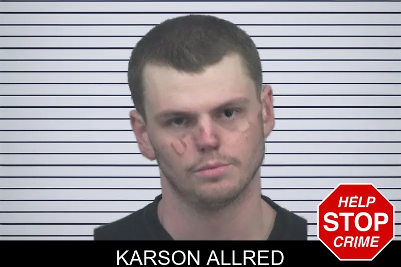 Karson Allred mugshot