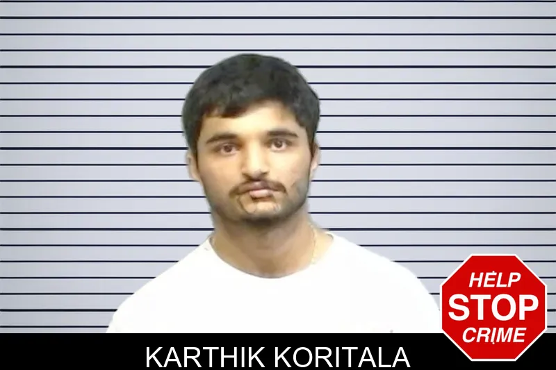 Karthik Koritala mugshot – Fulton County , Georgia Karthik Koritala mugshot