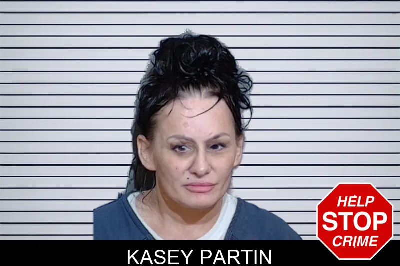 Kasey Partin mugshot