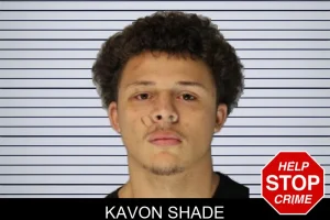 Kavon Shade mugshot