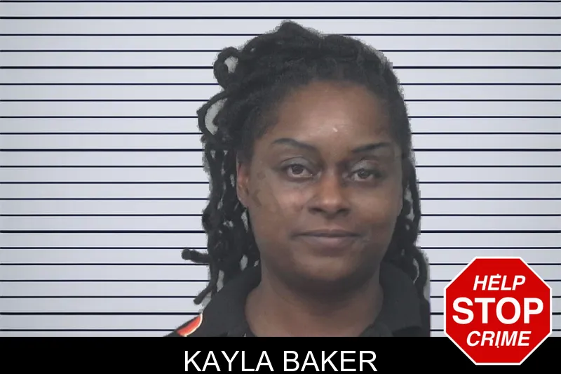 Kayla Baker mugshot