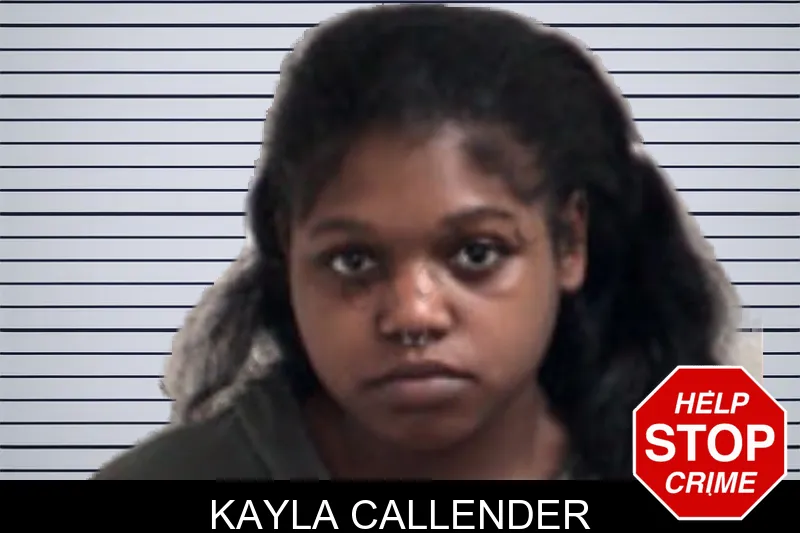 Kayla Callender mugshot
