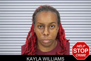 Kayla Williams mugshot